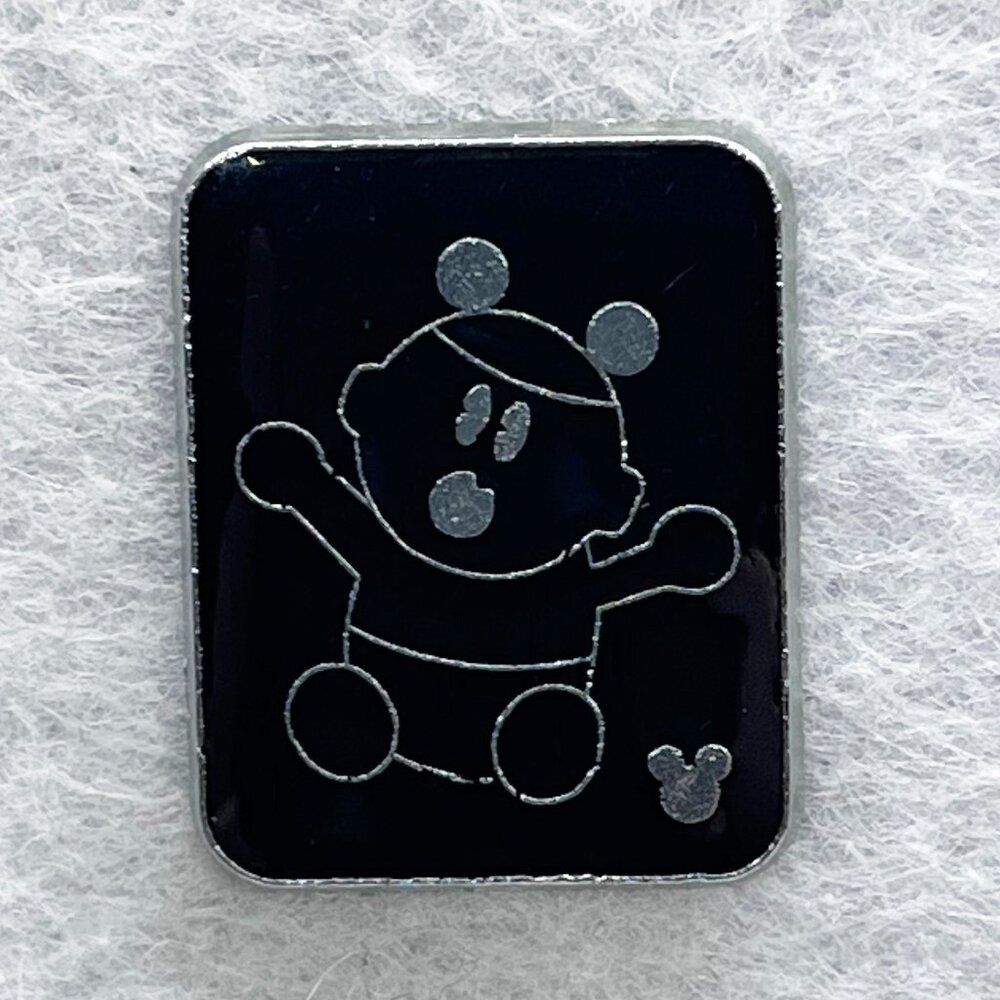 🔮 5/$25 Disney Stick People‎ Baby With Mouse Ears Pin
